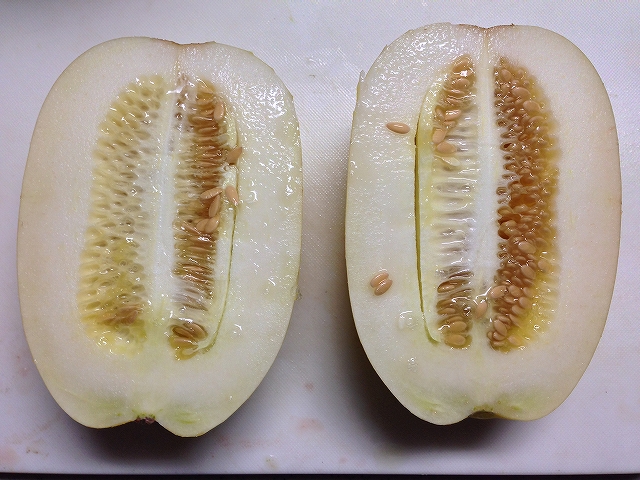 食べ頃のまくわ瓜